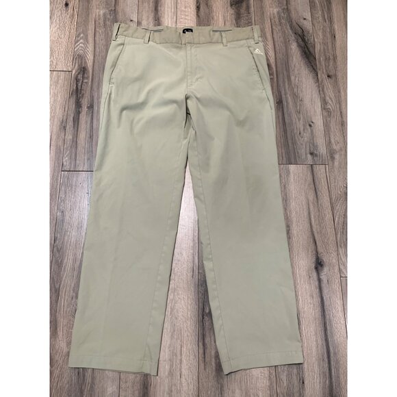 Adidas Men’s W36 L30 Khaki Tan Golf Pants Stretch Moisture Wicking - Picture 1 of 6